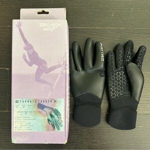 Billabong 3mm Black Wetsuit Gloves